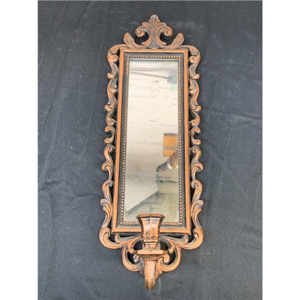 Coppercraft Wall Mirror / Sconce 18" x 6"