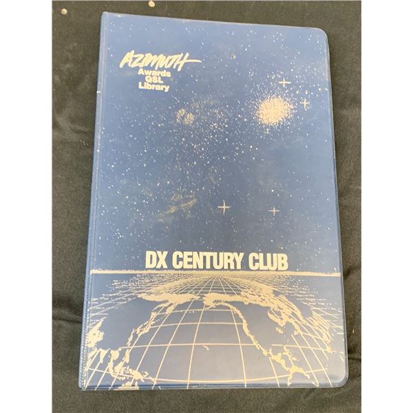 Azimuth Awards QSL Library DX Century Club Binder, Full