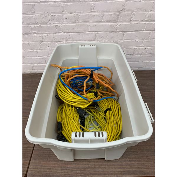 Bin of Extension Cables