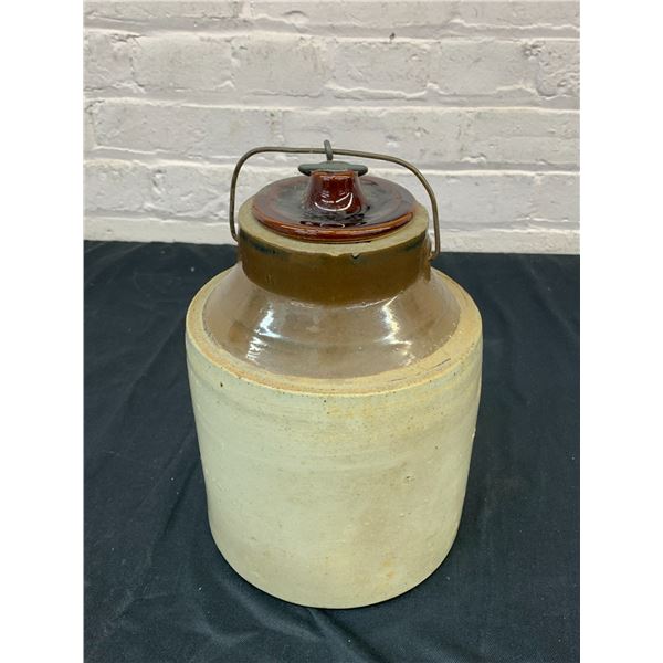 Stoneware 1 Gallon Pickling Canning Crock