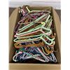 Image 1 : Box of 50+ Ribbon Wrapped Hangers