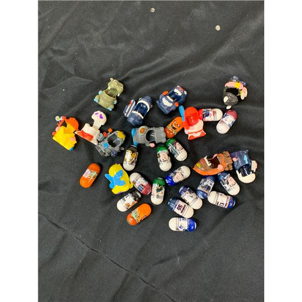 Lot of Mighty Beanz and Mighty Bean Skins / Costumes