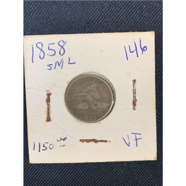 1858 USA Penny