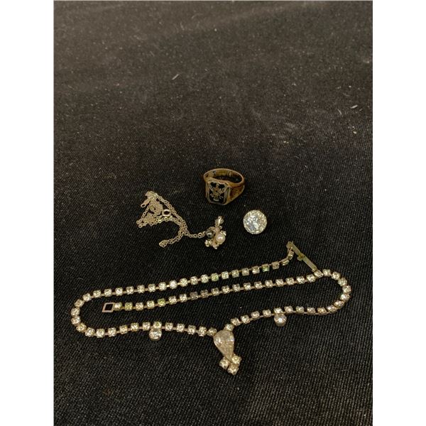 Lot of Misc Marked Sterling Costume Jewellery