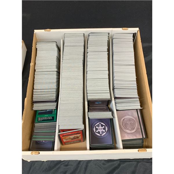 Approximately 2800 Star Wars TCG Cards