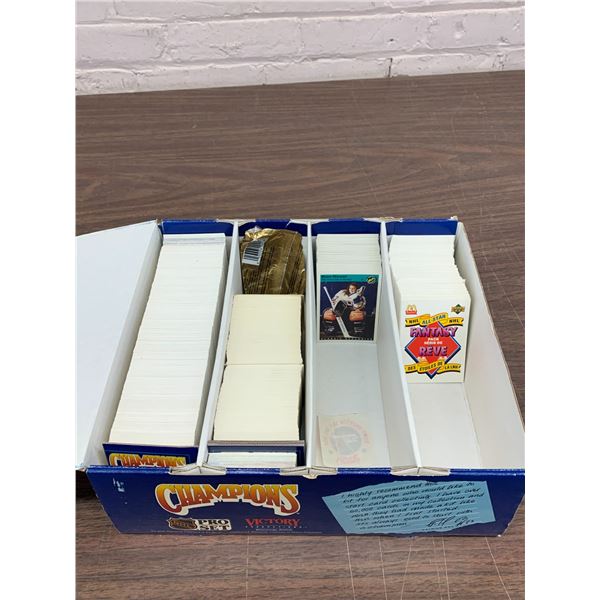 Box Full of 90s Hockey Card Sets