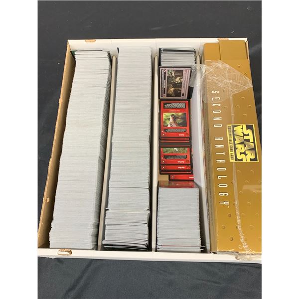 Approx 2000+ Star Wars TCG Cards