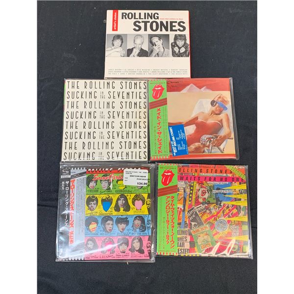 Lot of 5 Rolling Stones Japanese CDs