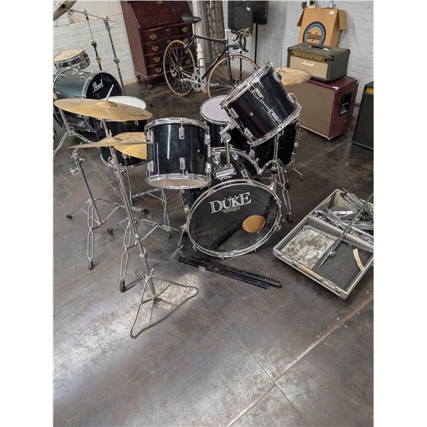 Vintage Duke by Dixon Rogers Drum Kit Plus Parts Pieces Cymbals Etc