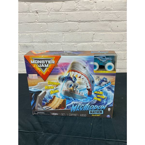 Monster Jam Megalodon Mayhem Playset by Spin Master Toy NEW