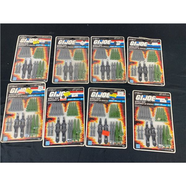 Lot of 8 GI Joe Vehicle Gear Accessory Packs NOS