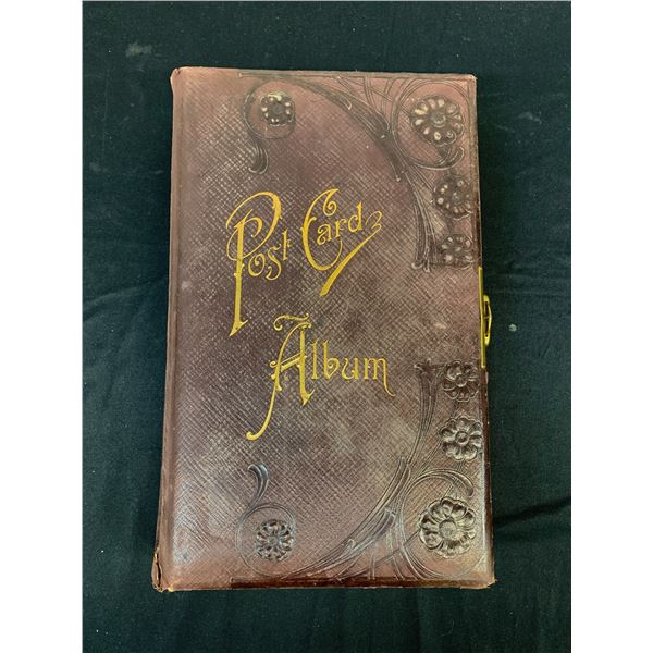 Antique Post Card Album (mostly full)