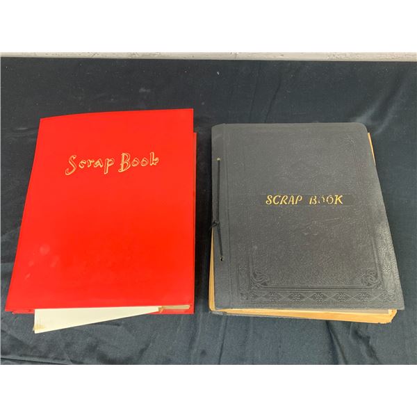 Lot of 2 Vintage Greeting Card Binders