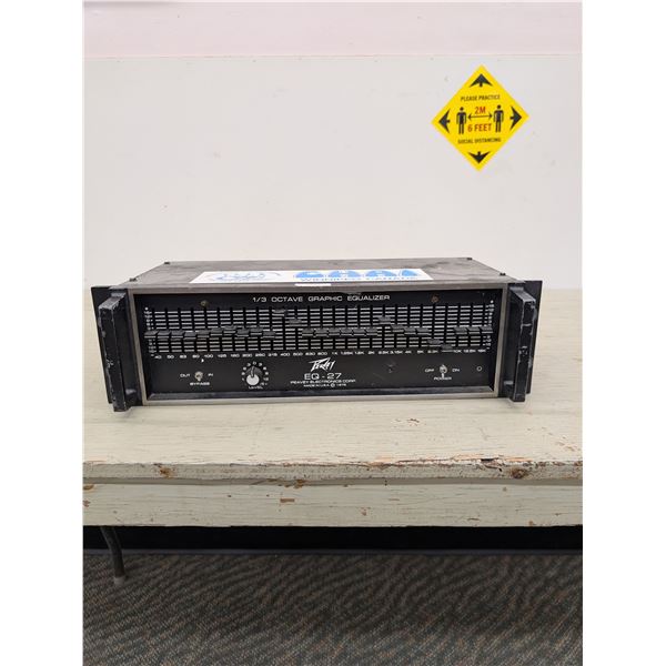 Peavey EQ-27 1/3 Octave Equalizer