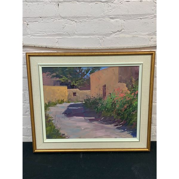 Framed Original Landscape Painting, Artist Signed