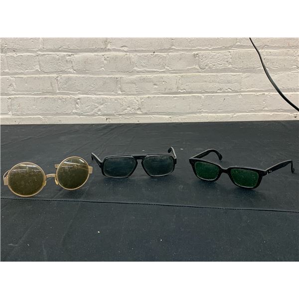 Lot of 3 Cool Ray Polaroid Vintage Sunglasses