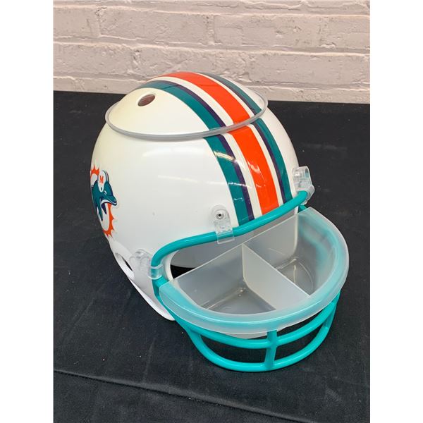 Vintage Football Helmet Nachos & Dip Plastic Server