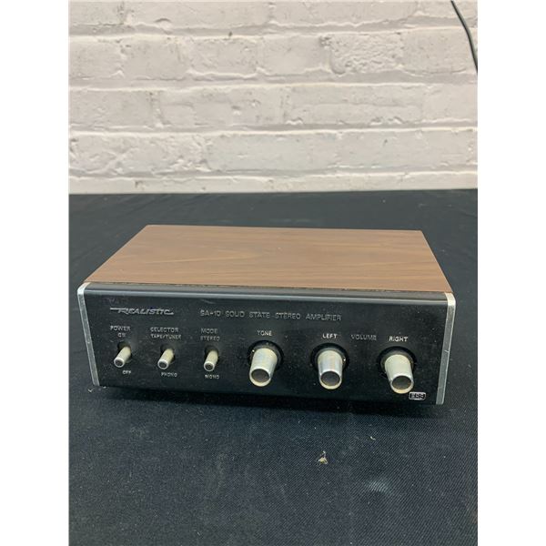 Realistic SA-10 Solid State Stereo Amplifier