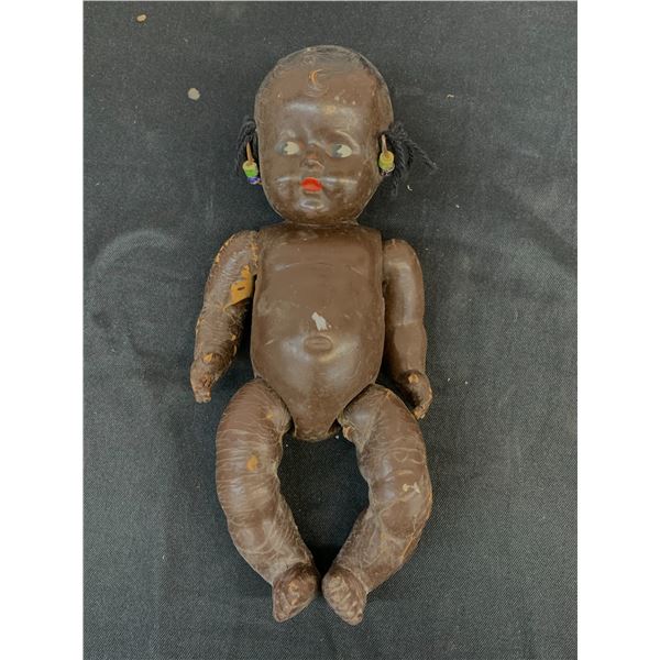 Vintage Reliable Composite African Baby Doll
