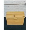 Image 1 : Wooden Trunk with Rounded Lid