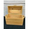 Image 2 : Wooden Trunk with Rounded Lid