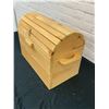 Image 3 : Wooden Trunk with Rounded Lid