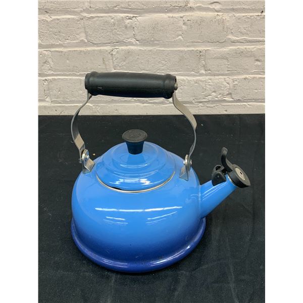 Le Creuset Blue Kettle *well used*