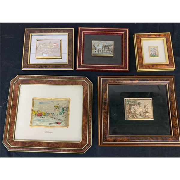 Lot of 5pcs Vintage Italian Sterling Silver Art