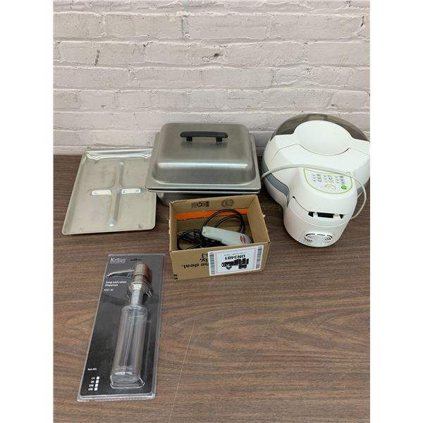 END OF THE RUN Air Fryer, Soap Dispenser, Shaving Razor, Chafing Dish