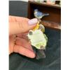 Image 4 : Wooden Bird House Display Wall Piece with 7 Avon Polystone Bird Figurines