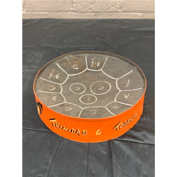 Made in USA Vintage Steel Drum Tobago Trinidad Souvenir Tourist Collectible
