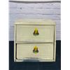 Image 1 : 2-Tier Vintage Metal Bread Box