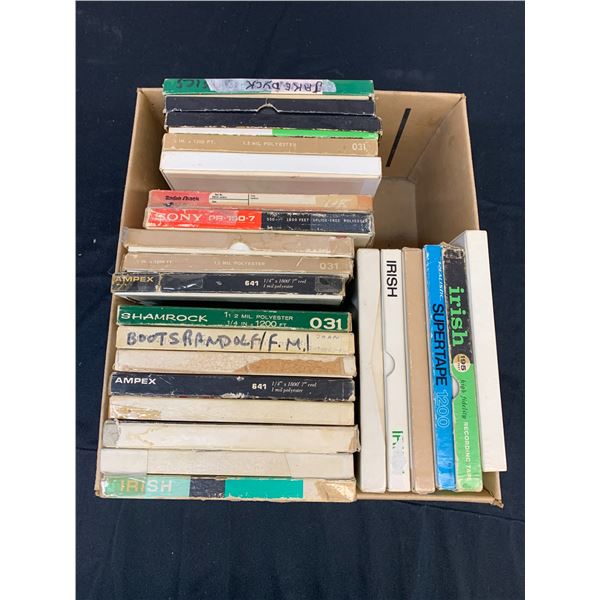 Lot of 25 Reels Shamrock, Irish, Sony Etc