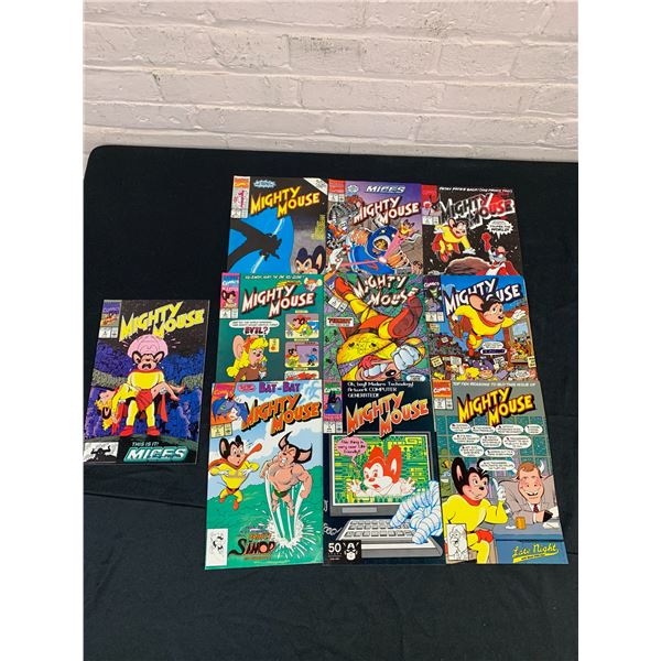 Lot of 10 Mighty Mouse Comics