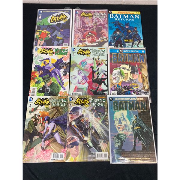 Lot of 9 Vintage Comics DC Comics / Batman