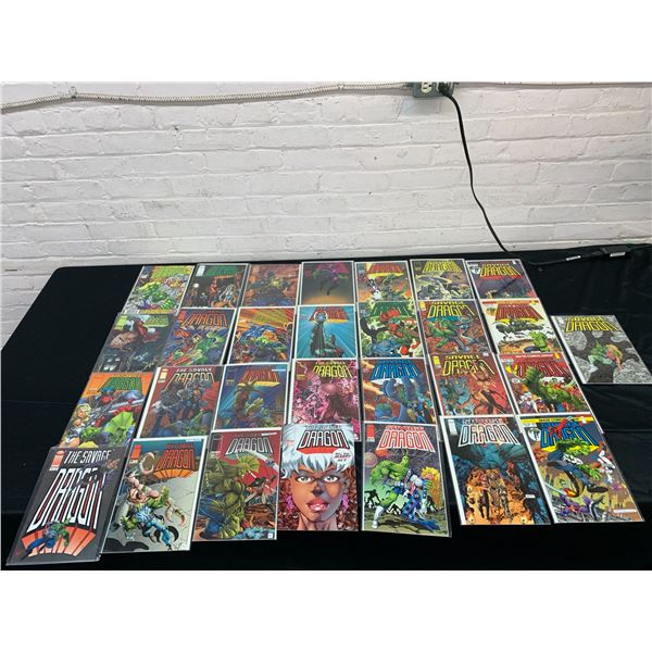 Lot of 29 The Savage Dragon Comic Books