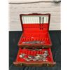 Image 1 : Cutlery Box with Assorted Incomplete Rogers Bros Flatware Pieces