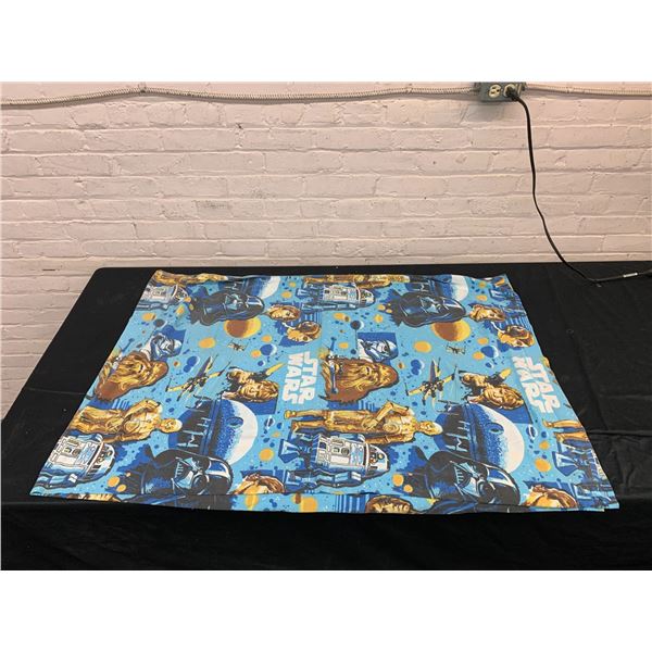 1977 Vintage Star Wars Bed Flat Sheet, Twin?