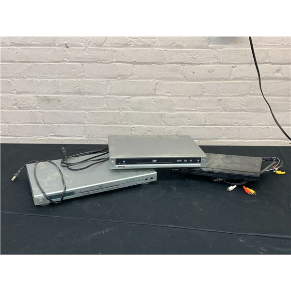 3 DVD Players Diamond, Citizen, SONY