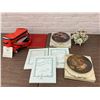 Image 1 : END OF THE RUN Books, Bradford Exchange Norman Rockwell Plates x2, China Flowers, etc