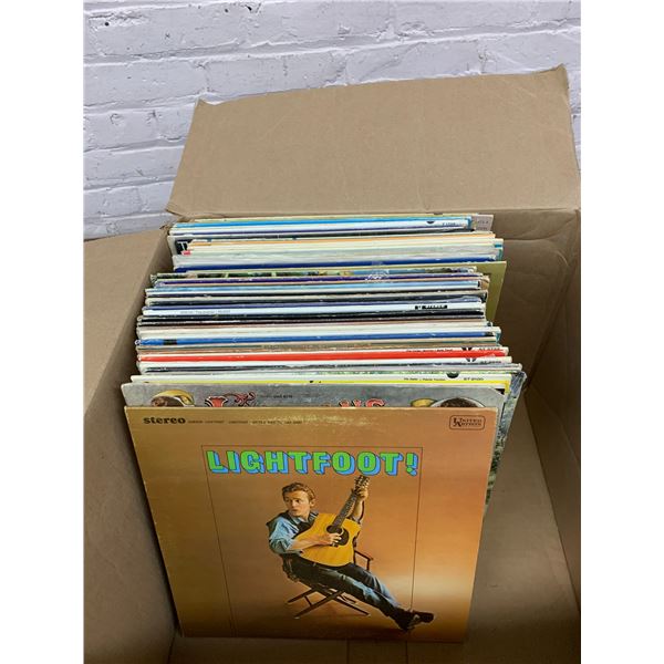 Lot of 54 Vinyl Records LPs