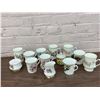 Image 1 : 13pcs Assorted Fine China Coffee Cups / Tea Cups