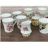 Image 3 : 13pcs Assorted Fine China Coffee Cups / Tea Cups