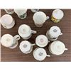 Image 5 : 13pcs Assorted Fine China Coffee Cups / Tea Cups
