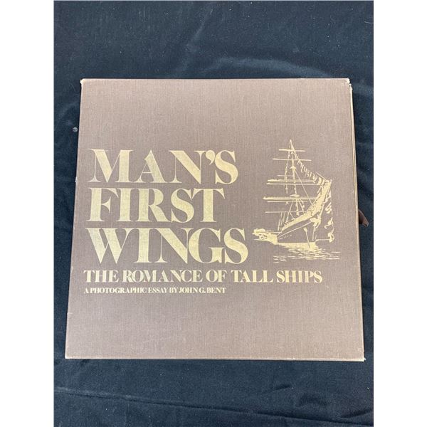 Man's First Wings by John G Bent Photographic Essay Hardcover Book full of Photo Prints