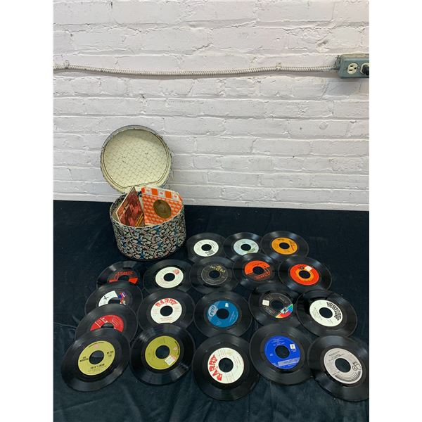 Box of 45s Singles Records