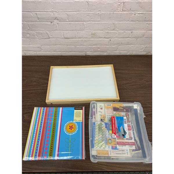 Scrapbooking Supplies, Whiteboard, Photo Album