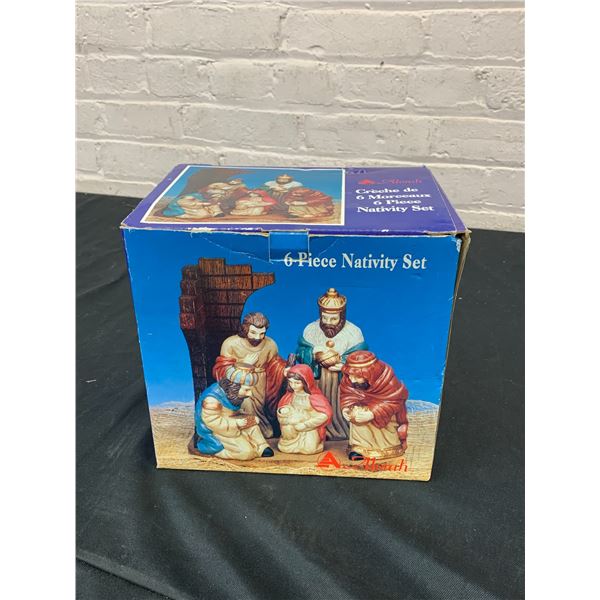 Alorah 6pc Nativity Set Figurines in Box