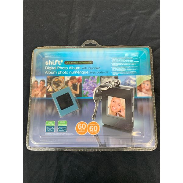 Shift Digital Photo Album Keychain NOS