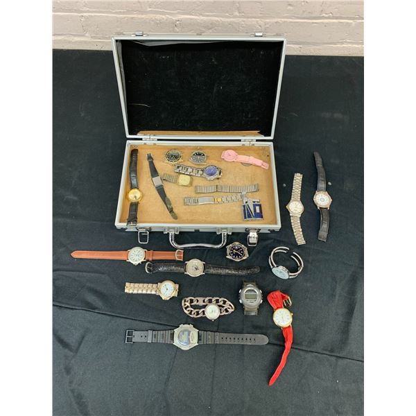 Box of Watches Assorted *as is for parts*